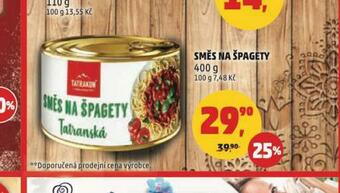 Penny Market Směs na špagety nabídka