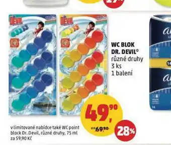 Penny Market Wc blok dr. devil nabídka