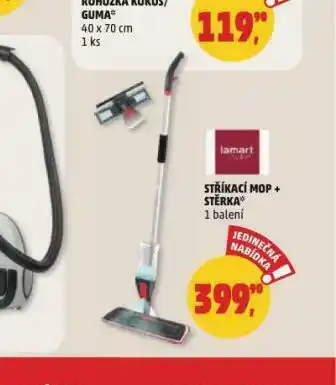 Penny Market Stříkací mop + stěrka nabídka