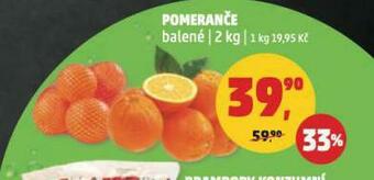 Penny Market Pomeranče nabídka