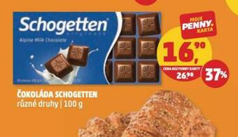 Penny Market Schogetten čokoláda nabídka