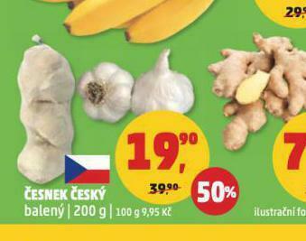 Penny Market Česnek český nabídka