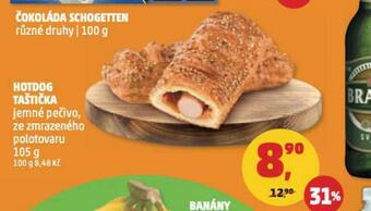 Penny Market Hot dog taštička nabídka