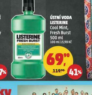 Penny Market Listerine ústní voda nabídka