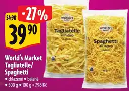 Albert World's Market Tagliatelle/ Spaghetti nabídka