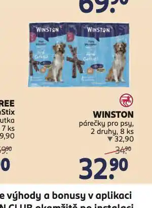 Rossmann Winston párečky pro psy nabídka