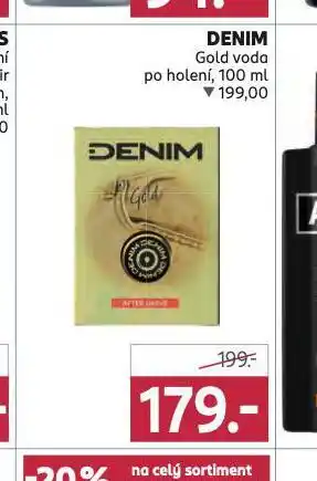 Rossmann Denim voda po holení nabídka