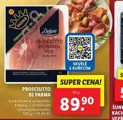 Lidl Prosciutto di parma nabídka