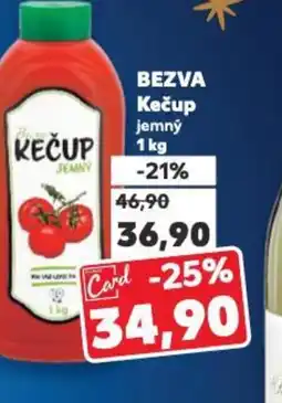 Kaufland BEZVA Kečup nabídka