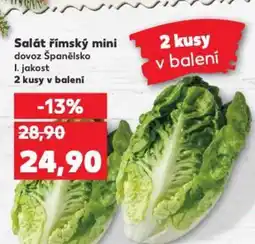 Kaufland Salát římský mini nabídka