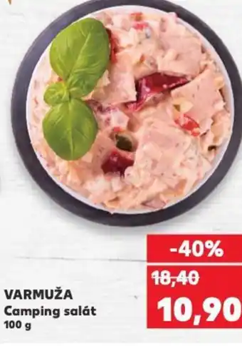 Kaufland VARMUŽA Camping salát nabídka