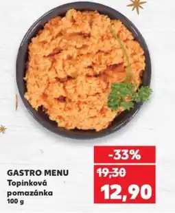 GASTRO MENU Topinková pomazánka