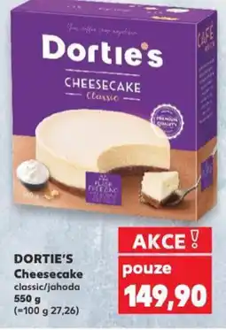 Kaufland DORTIE'S Cheesecake nabídka