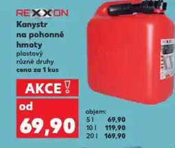 Kaufland Kanystr na pohonné hmoty nabídka