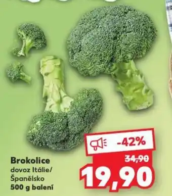 Kaufland Brokolice nabídka