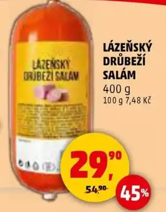 Penny Market Lázeňský drůbeží salám nabídka