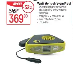 Ventilátor s ohřevem Frost