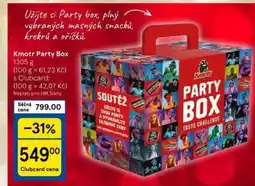 Tesco Kmotr party box nabídka