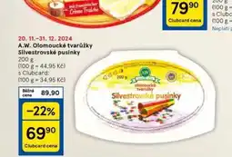 Tesco Olomoucké tvarůžky nabídka