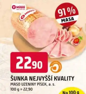 Trefa Šunka nejvyšší kvality nabídka