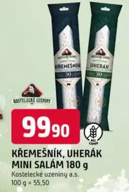 Trefa Křemešník, uherák mini salám nabídka