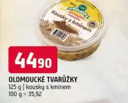 Terno Olomoucké tvarůžky nabídka