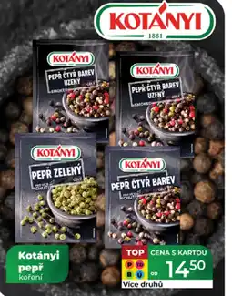 Tamda Foods KOTANYI pepř koření nabídka