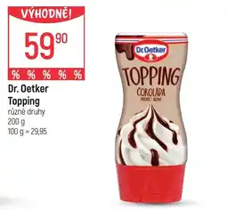 Globus Dr. Oetker Topping nabídka