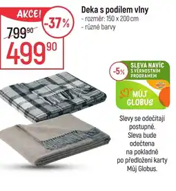 Globus Deka s podílem vlny nabídka