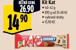 Albert Kit Kat nabídka