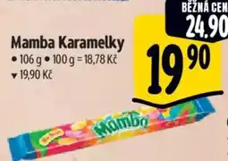 Albert Mamba Karamelky nabídka