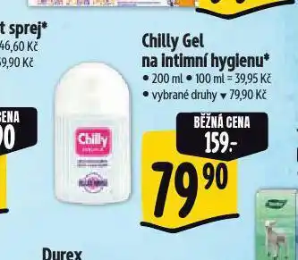 Albert Chilly gel pro intimní hygienu nabídka