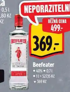 Albert Beefeater gin nabídka