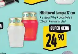 Albert Hřbitovní lampa nabídka