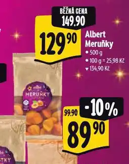 Albert Meruňky nabídka
