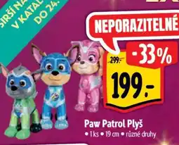 Albert Paw Patrol Plyš nabídka