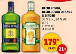 Penny Market Becherovka orange & ginger nabídka