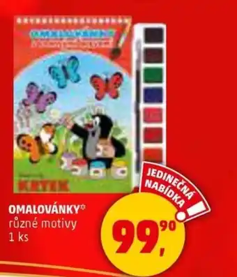 Penny Market Omalovánky nabídka