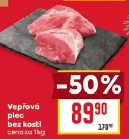 Billa Vepřová plec bez kosti cena za nabídka