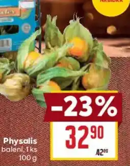 Billa Physalis nabídka