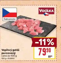 Billa Vepřový guláš porcovaný nabídka