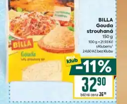 Billa BILLA Gouda strouhaná nabídka