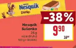 Billa Nesquik Sušenka nabídka