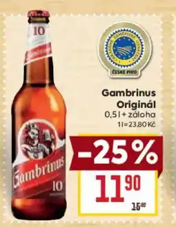 Billa Gambrinus Originál nabídka