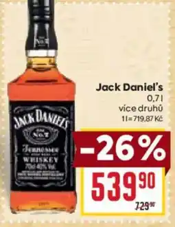 Billa Jack Daniel's nabídka