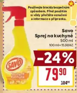 Billa Savo Sprej na kuchyně nabídka