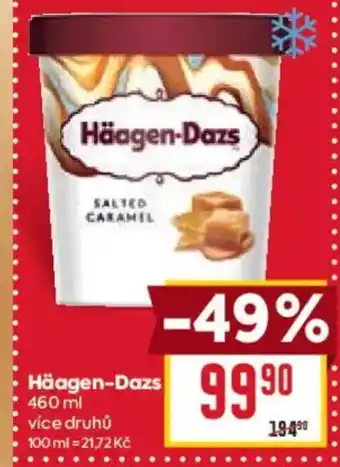 Billa Häagen-Dazs nabídka