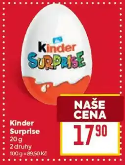 Billa Kinder Surprise nabídka