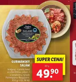 Lidl Gurmánský salám nabídka