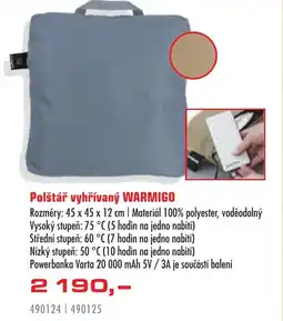 Uni Hobby Polštář vyhřívaný WARMIGO nabídka